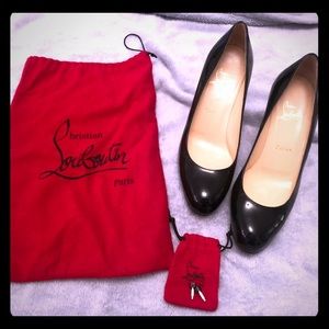 Christian Louboutin Prorata 3.5in Black Size 38